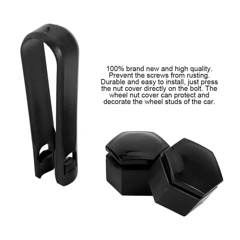 

20Pcs 22/21/19mm Car Wheel Nut Caps Protection Covers Caps Anti-Rust Auto Hub Screw Cover Car Tyre Nut Bolt Exterior Decoration