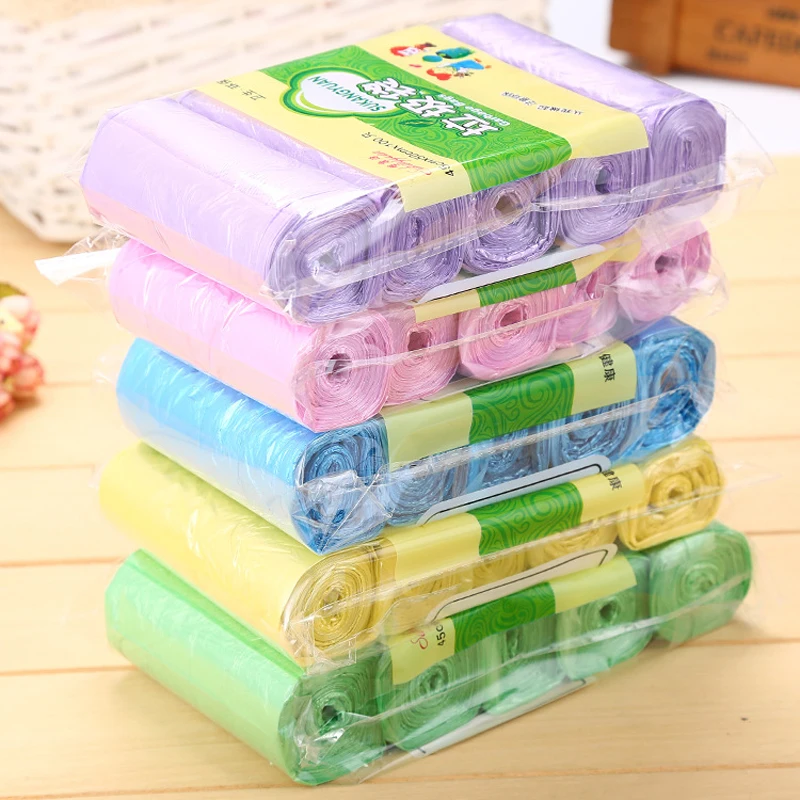 

100pcs Garbage Bags Flat top type Storage Bag For Home Waste Trash Bags Plastic trash bag kitchen sink trash