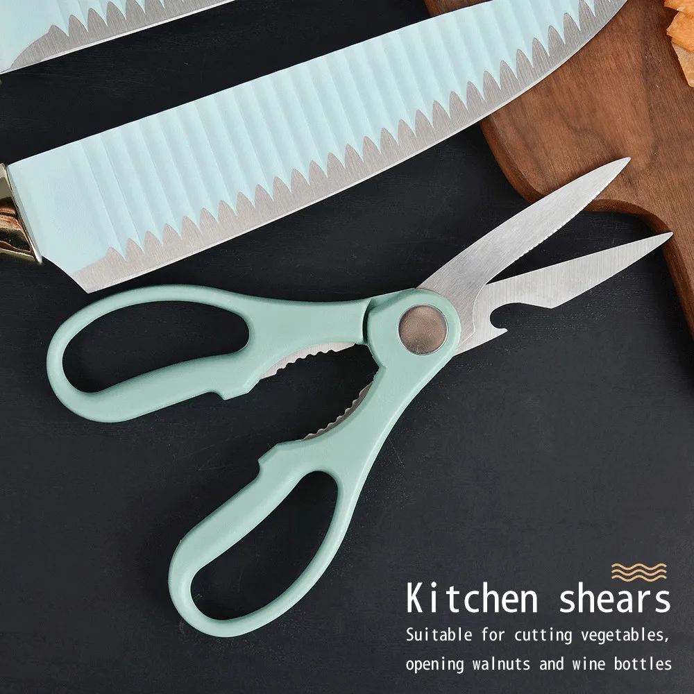 Набор кухонных ножей MUZ острый японский шеф повар кухонные ножи из нержавеющей