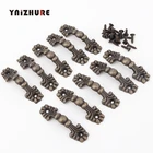 Шкатулка для украшений, деревянная, цинковые ручки, 10 шт.