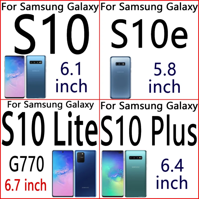 Чехол для телефона Samsung Galaxy S10e S10 S 10 рlus Lite 5G + S10plus 10lite плюс S10Case кожаный чехол