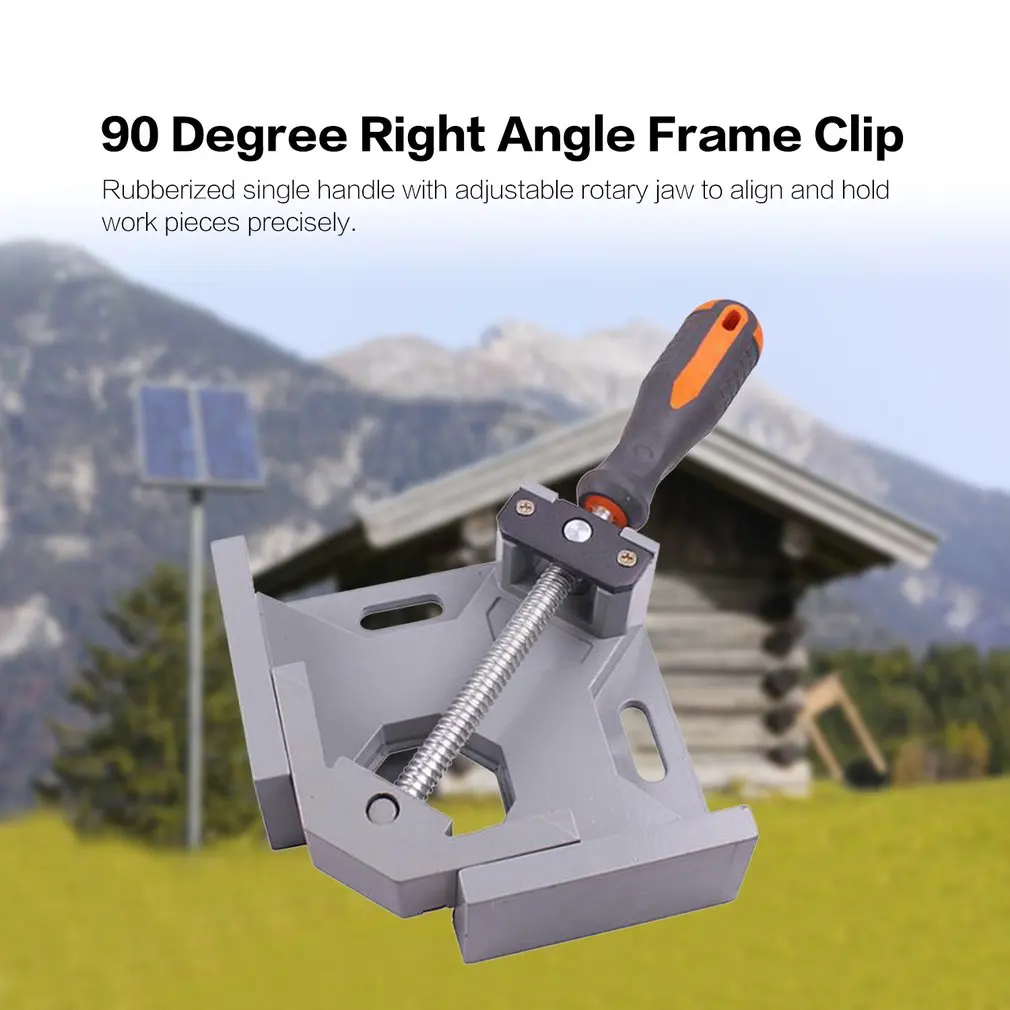 Угловые зажимы под углом 90 градусов держатель для фоторамки дерево прямым из