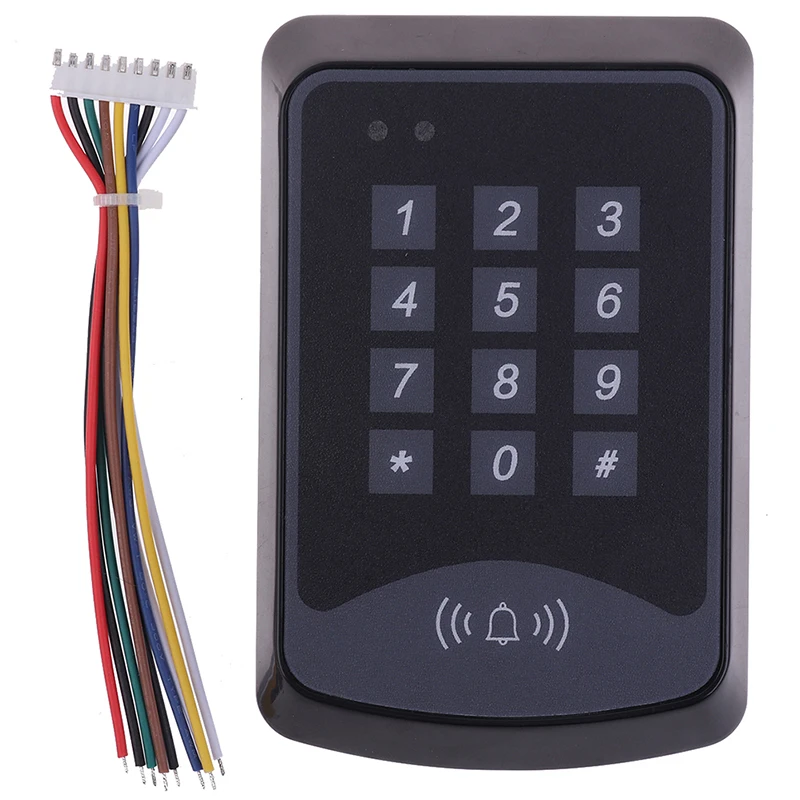

RFID система контроля доступа устройство машина 125 кГц RFID Безопасности близость входной двери замок 1000 пользователей