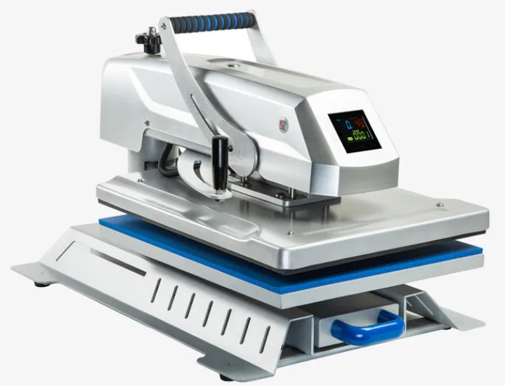 

Подвижная головка футболки высокой температуры тепловой пресс машина с рабочим размером 40*50 см