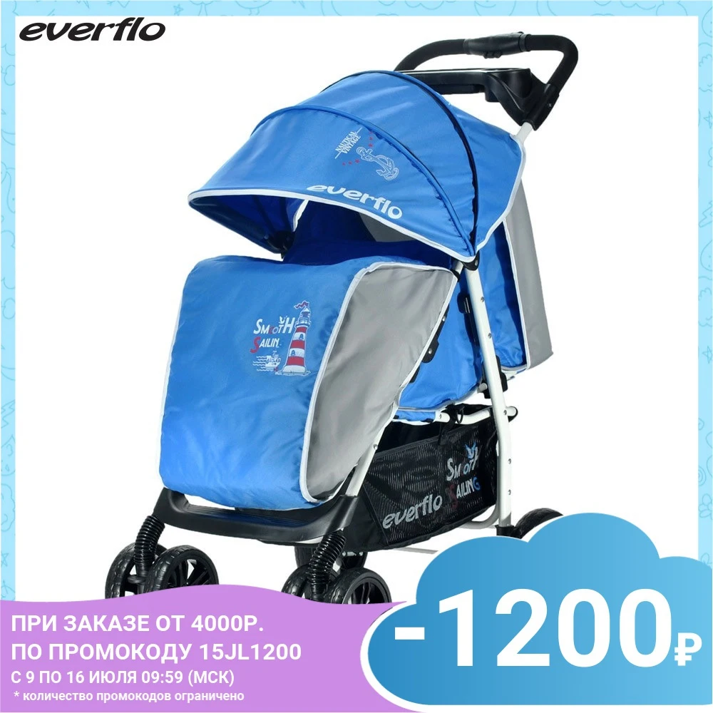 Коляска прогулочная Everflo Capitan E 230|Четырехколесная коляска| |
