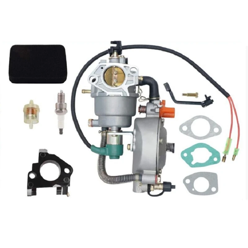 

Dual Fuel LPG Coversion Carburetor for Champion 100155 100230 100297 439Cc 459Cc Generac Power 0K95520119 GP3250 GP3300