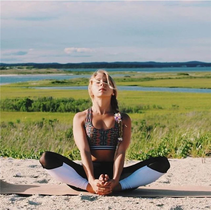 

Professional Running Gym Compression Tight Leggings For Women High Waist Elastic Yoga Strappy Waist Training Jogging Pants