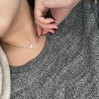 100% 925 стерлингового серебра Турецкий Дурной глаз прозрачный белый кубический цирконий кулон ожерелье для женщин Роскошные золотые Цвет Lucky 925, хорошее ювелирное изделие