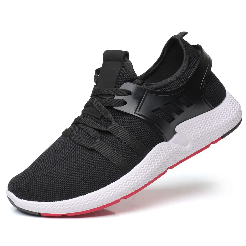 

Men Sneakers No-slip Men Vulcanize Shoes Male Air Mesh Lace Up Wear-resistant Shoes Tenis Masculino Drop Shipping