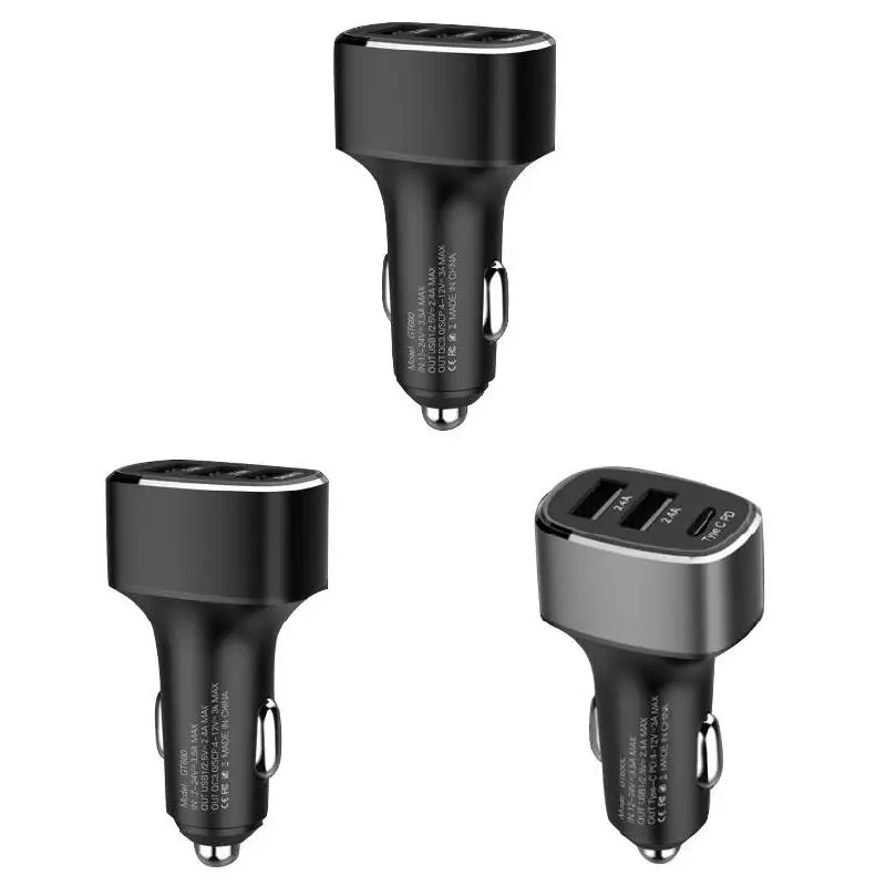 Автомобильное зарядное устройство для сотового телефона адаптер питания