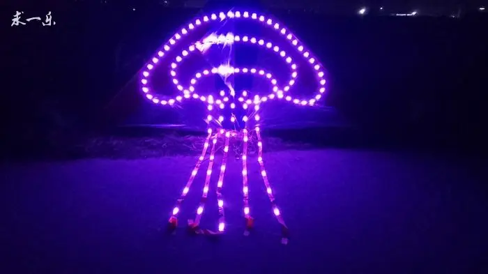 Одиночный воздушный змей игрушки 3d Детские для взрослых Летающий ночник