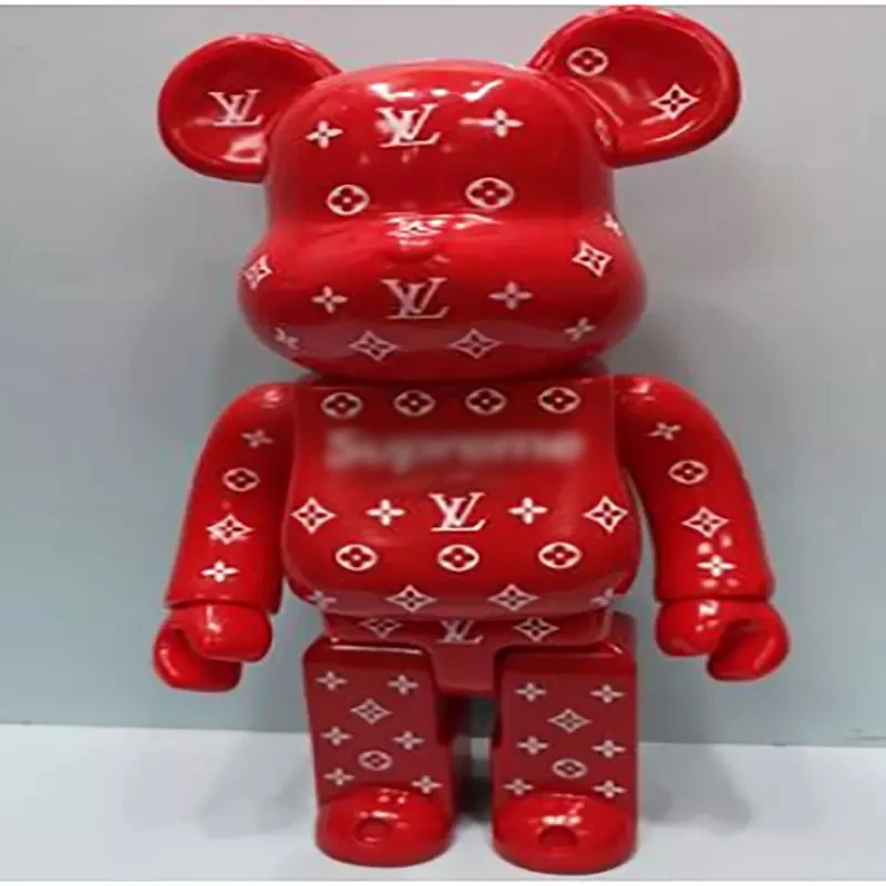 

Bearbricklys 28cm 400% Bear&bricklys Toy Blocks Bear Toy Action Toy Figures Garage Kits Dolls Kids Toys