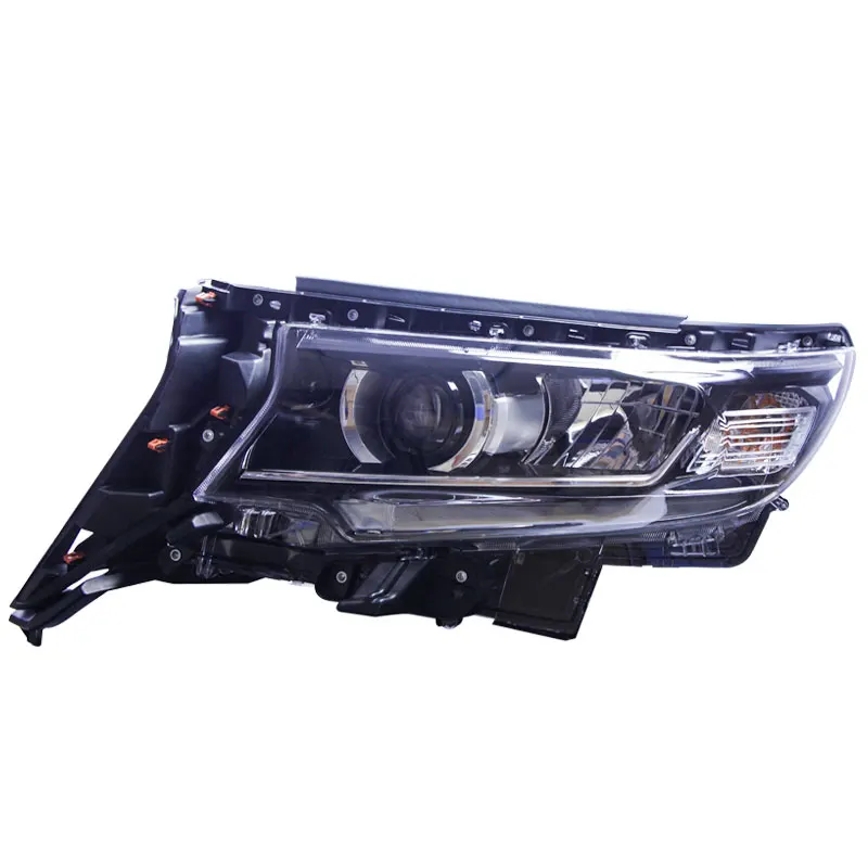 

Suitable for new domineering headlight assembly 18-19 Prado modified full LED lens headlight streamer turn signal