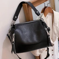 100 genuine leather tote bag fashion women handbag designer cowhide bucket bag luxury womens messenger bag female shoulder bag