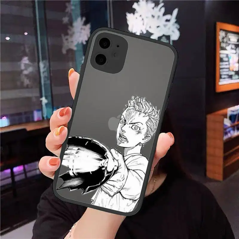

anime Tokyo Revengers Hisuki Wazaki Phone Case Matte Transparent for iPhone 11 12 7 8 s mini pro X XS XR MAX Plus coque
