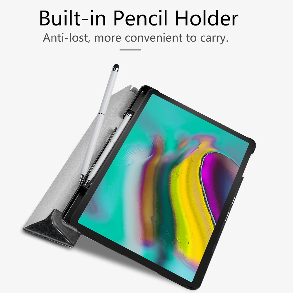 Чехол для планшета 10 5 дюймов samsung Galaxy Tab S5E SM-T720 T725 2019 роскошный защитный чехол +