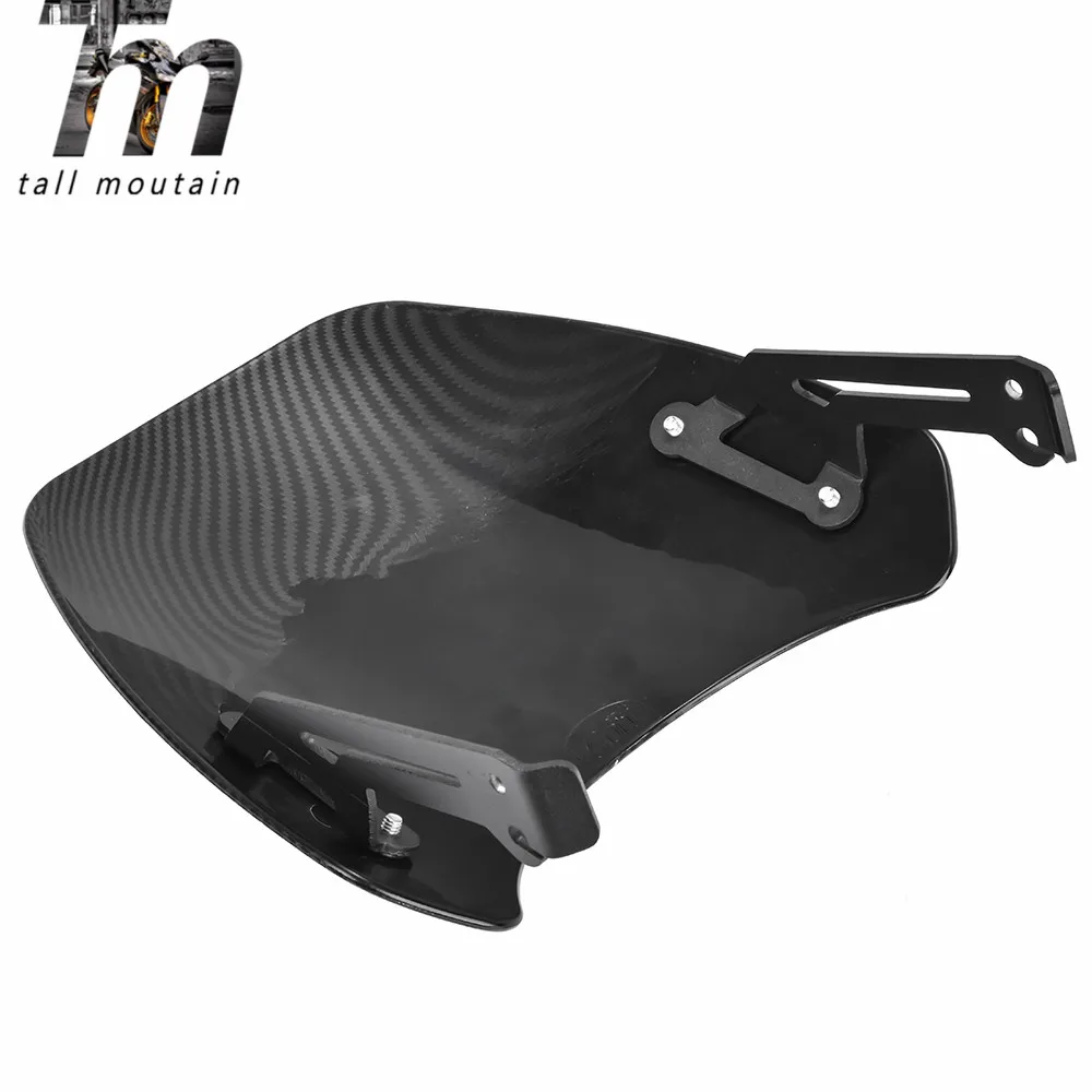 

ABS Motorcycle Smoke Windscreen Windshield Wind Shield Protection Flyscreen For Ducati Scrambler 2015 2016 2017 2018 2019 Carbor