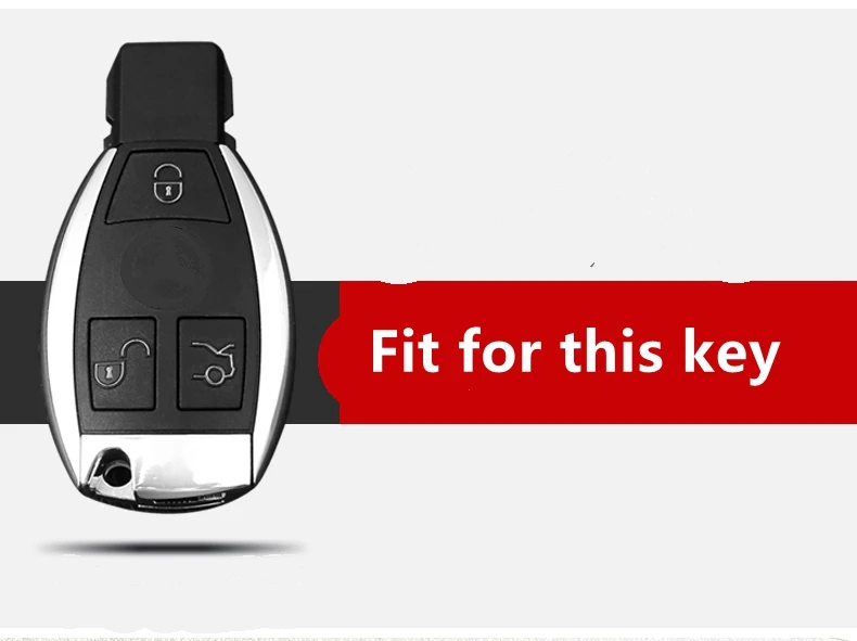 Автомобильный чехол для ключей из натуральной кожи Mercedes Benz W205 W211 W221 C117 A B C E S R CLA GLE