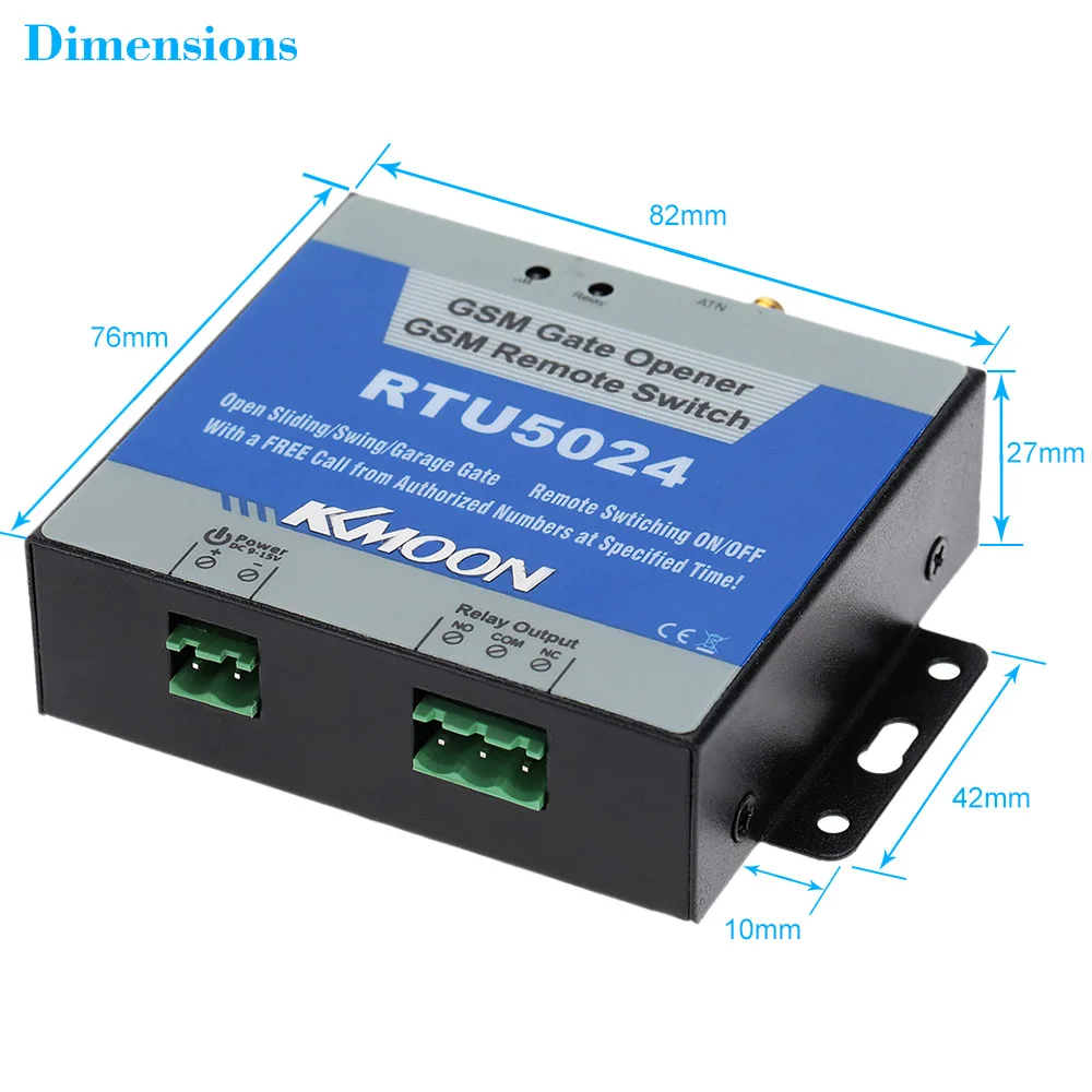 Беспроводной дверной звонок RTU5024 GSM с функцией открывания ворот 850/900/1800/1900