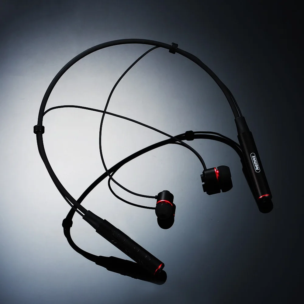 Беспроводные наушники REMAX RB S6 с шейным ремешком магнитные Спортивные Bluetooth 5 0