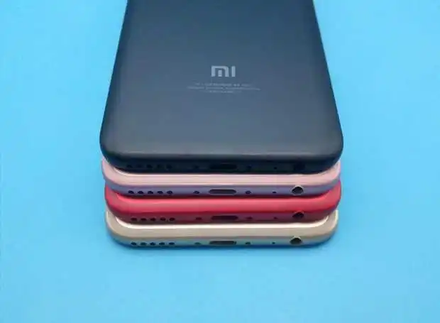 Задняя крышка с отпечатком пальца для Xiaomi mi 5X, задняя крышка с боковыми клавишами для камеры, стеклянная крышка для батареи для Xiao mi A1, задний Чехол