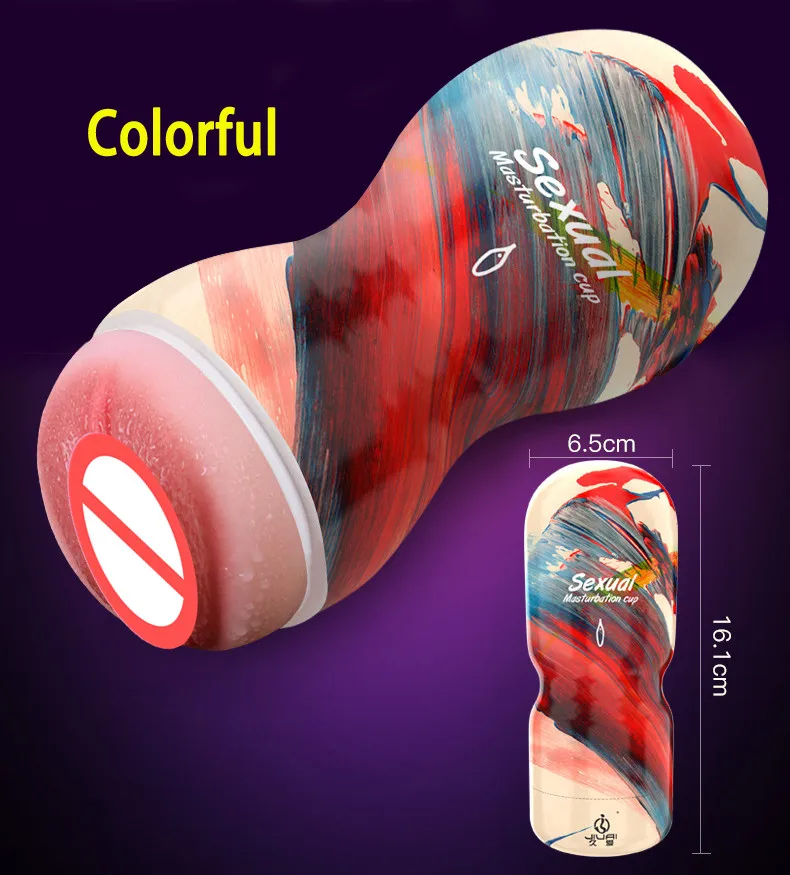 Супер мужская чашка для мастурбации искусственная Реалистичная Вагина Мужской