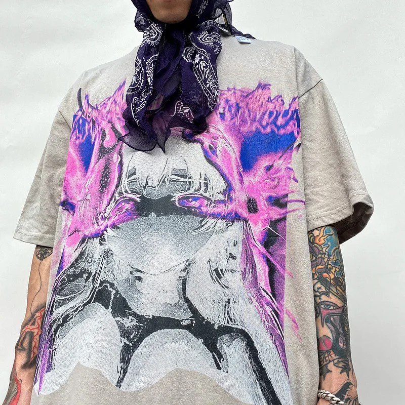 Высокая улица 2020 Мужская футболка Homme Модная хлопковая забавная хипстерская панк