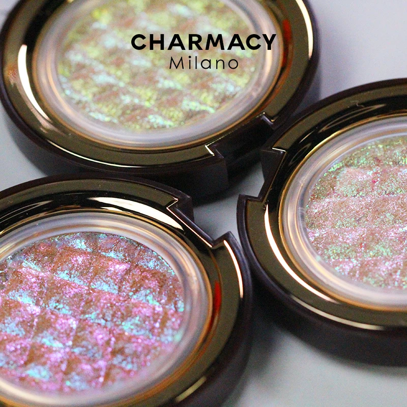 Тонкие блеск косметическое средство тени для век Палитра основа под макияж