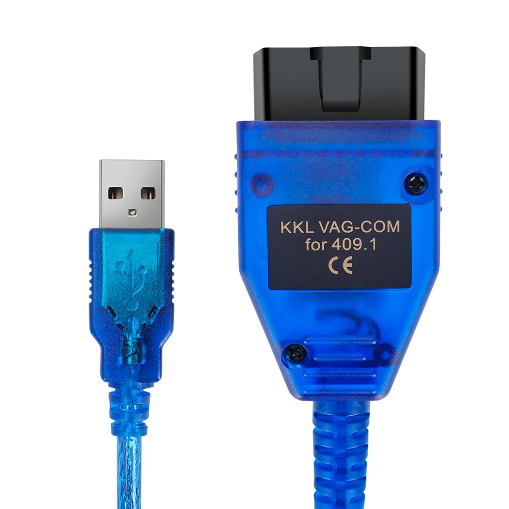 VAG409.1 Vag 409 VAG-COM KKL409 OBD2 Диагностический кабель usb сканер инструмент для Audi Volkswagen VW