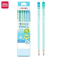 deli 12pcs wooden lead pencils hb pencils stationery office school supplies wood pencil for student drawing writing