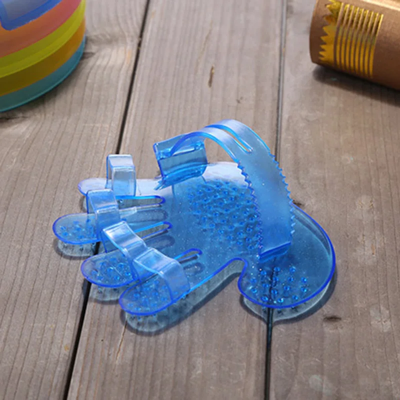 Средство для ухода за домашними питомцами ванной Массажная щетка пальцев