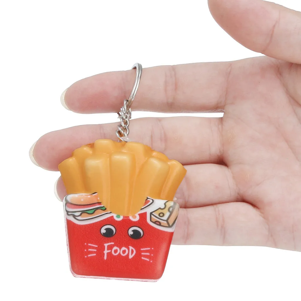 Картофель фри игрушки эластичный PU Игрушка для снятия стресса Кухонные Игрушки