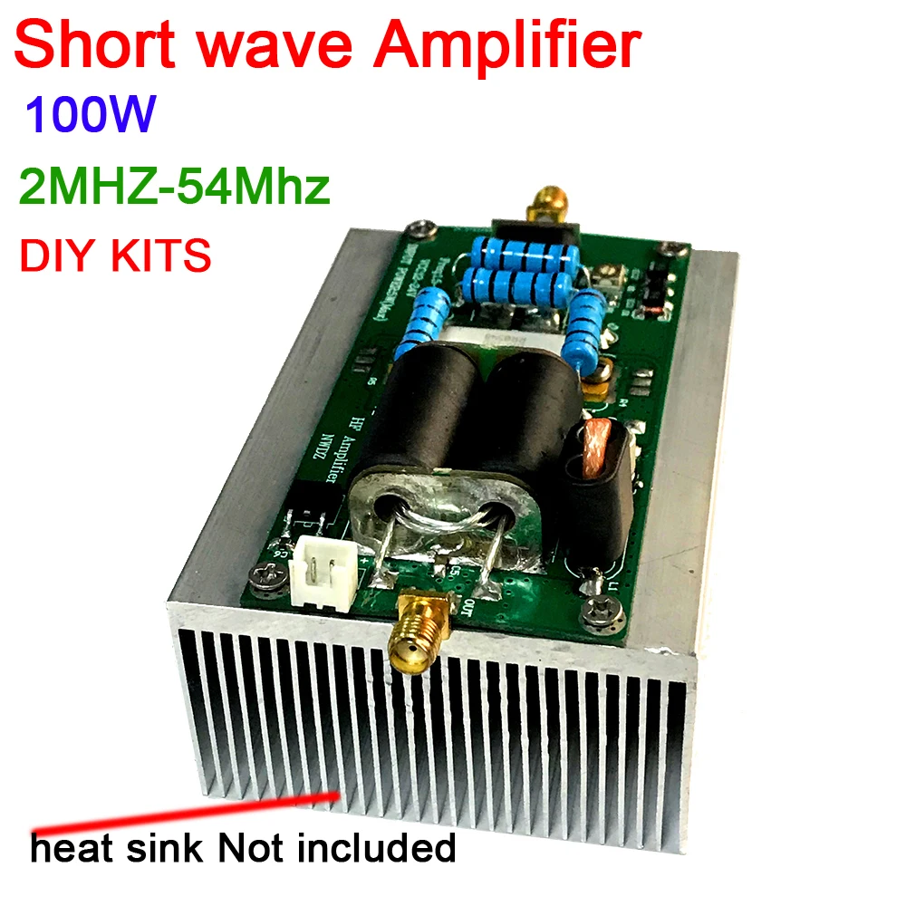 

2018 DIY kits MRF9120 100W SSB linear HF Power Amplifier For YAESU FT-817 KX3 CW FM