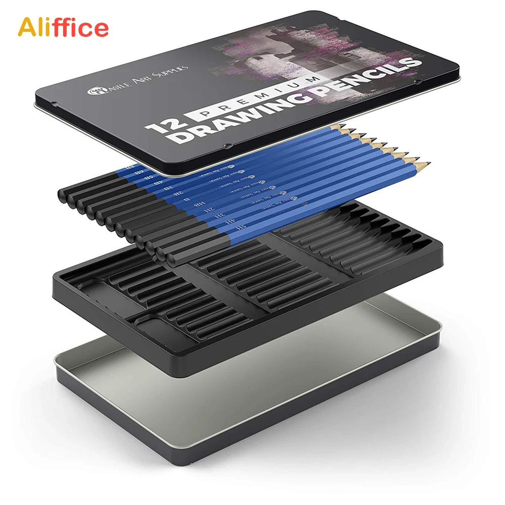 Набор карандашей для рисования набор из 12 предметов раскрасок мягкая серия ручек