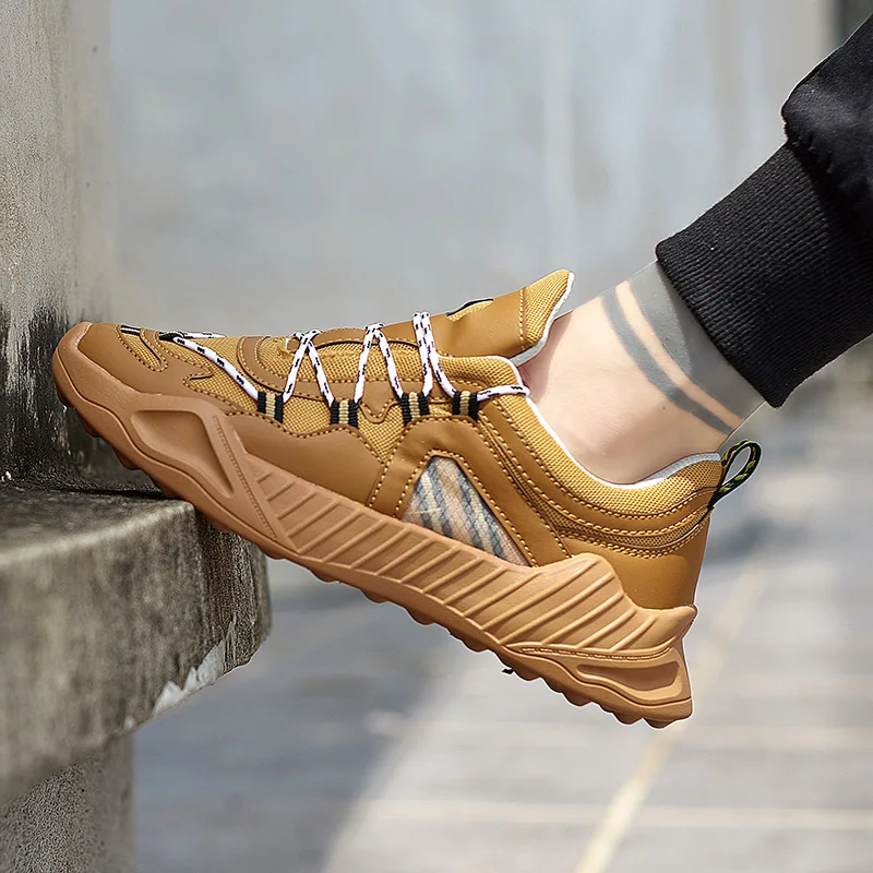 

2021 New style fashion mesh men's shoes all-match sports shoes. Four seasons fitness running shoes, comprehensive training shoes