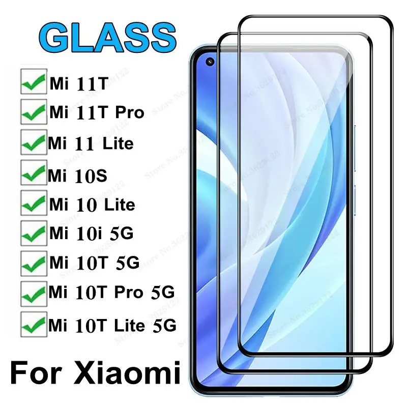 

Закаленное стекло для Xiaomi Mi 11 t mi11t Pro, стекло для защиты экрана Xiaomi mi 11 T, 10 lite, mi10t Pro Lite, дневное защитное стекло