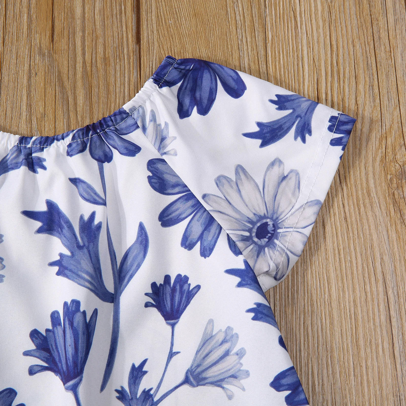 Повседневный комплект одежды для девочек из двух предметов топы и шорты с