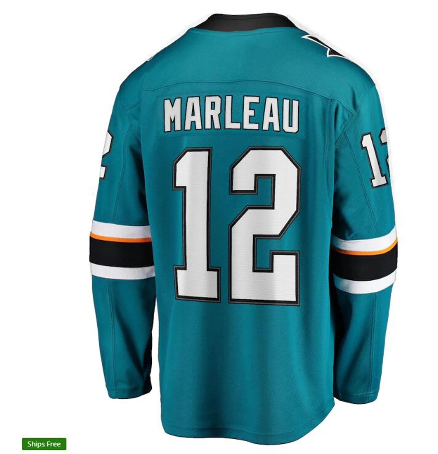 

Men's San Jose Patrick Marleau Teal Replica Sharks Player Jerseys