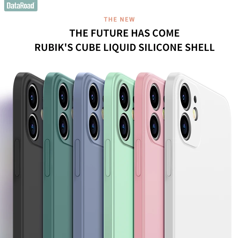 IHaitun оригинальные силиконовые чехлы для телефонов iPhone 11 Pro Max полностью жидкий