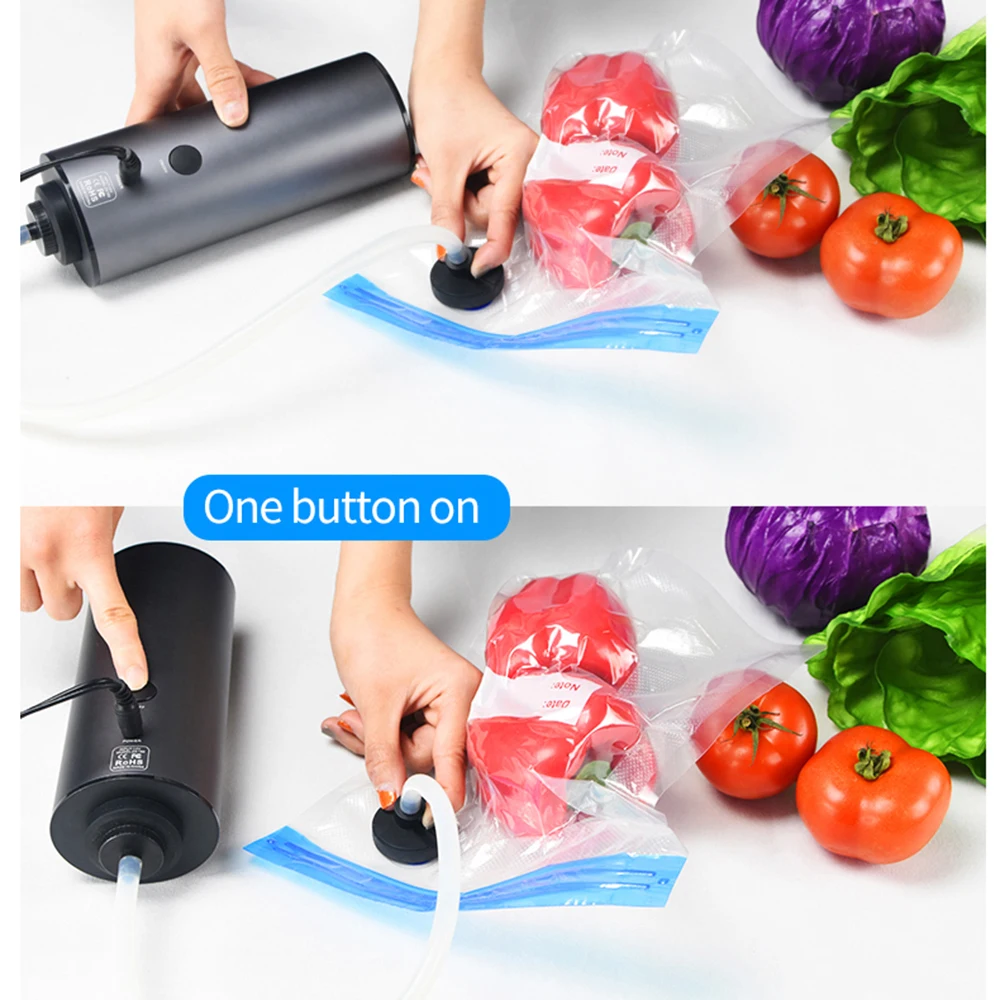 Бытовой дорожный мини портативный Перезаряжаемый Электрический вакуумный насос