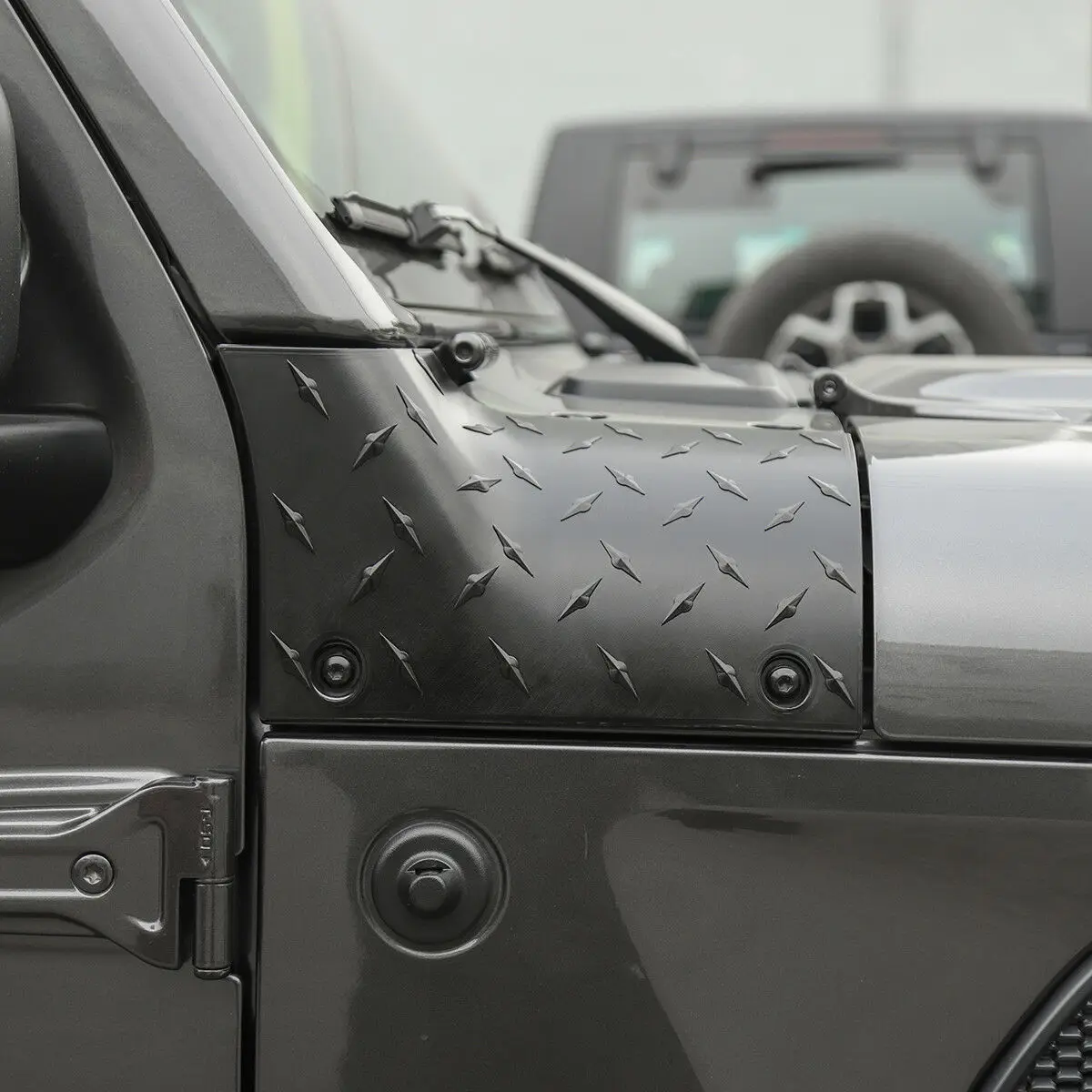 Боковой внешний корпус капота бронированные Чехлы угловая защита для Jeep Wrangler JL JLU