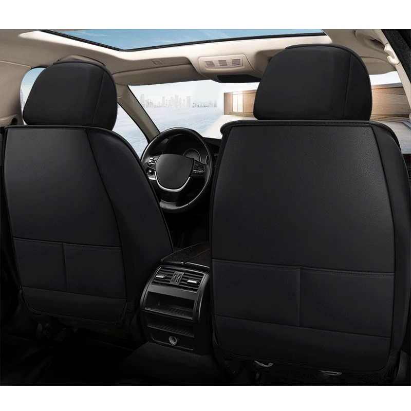 Модный чехол для автомобильного сиденья Ford Mondeo Focus2 3 Taurus Fiesta Edge Explorer kuga Кожаный