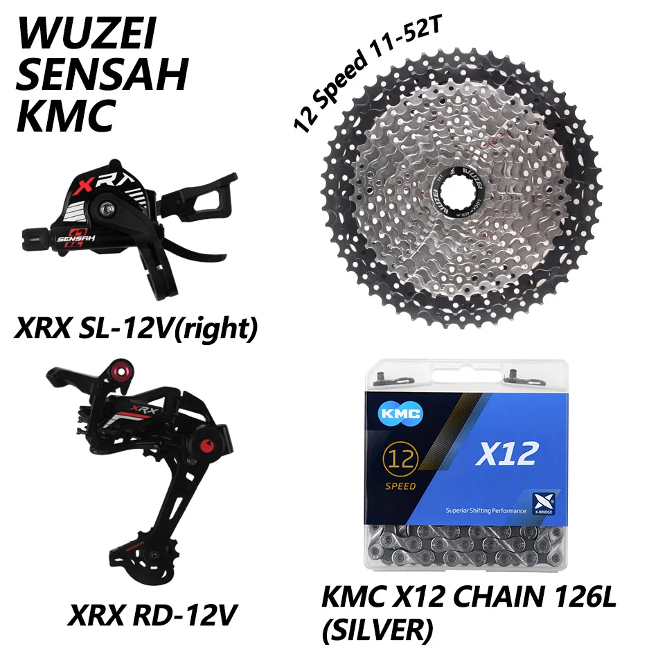 Горный велосипед SENSAH XRX 1x12 Speed M9100 велосипедные переключатели 11 46/50/52T 9 50T XD маховик