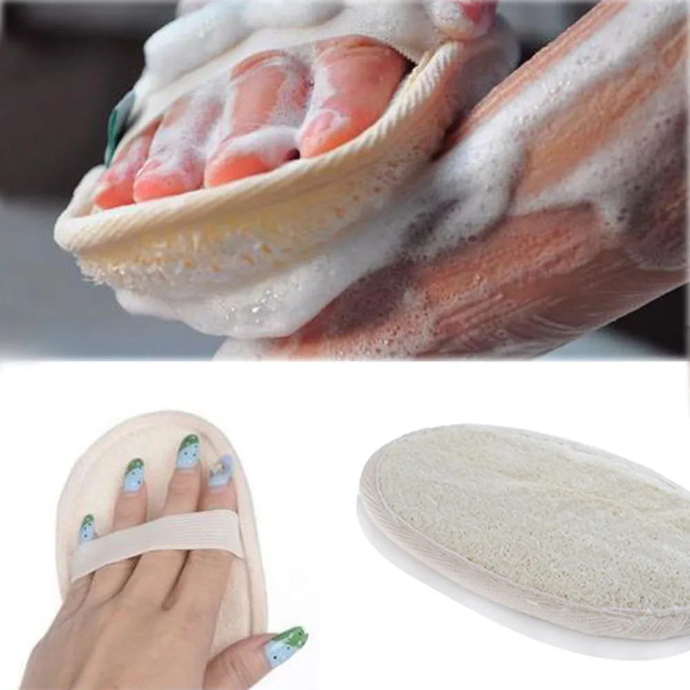 Brand new Natural Loofah Bath Shower Sponge Body Scrubber Exfoliator Washing Pad Bathroom Durable Breathable Soft brush | Дом и сад