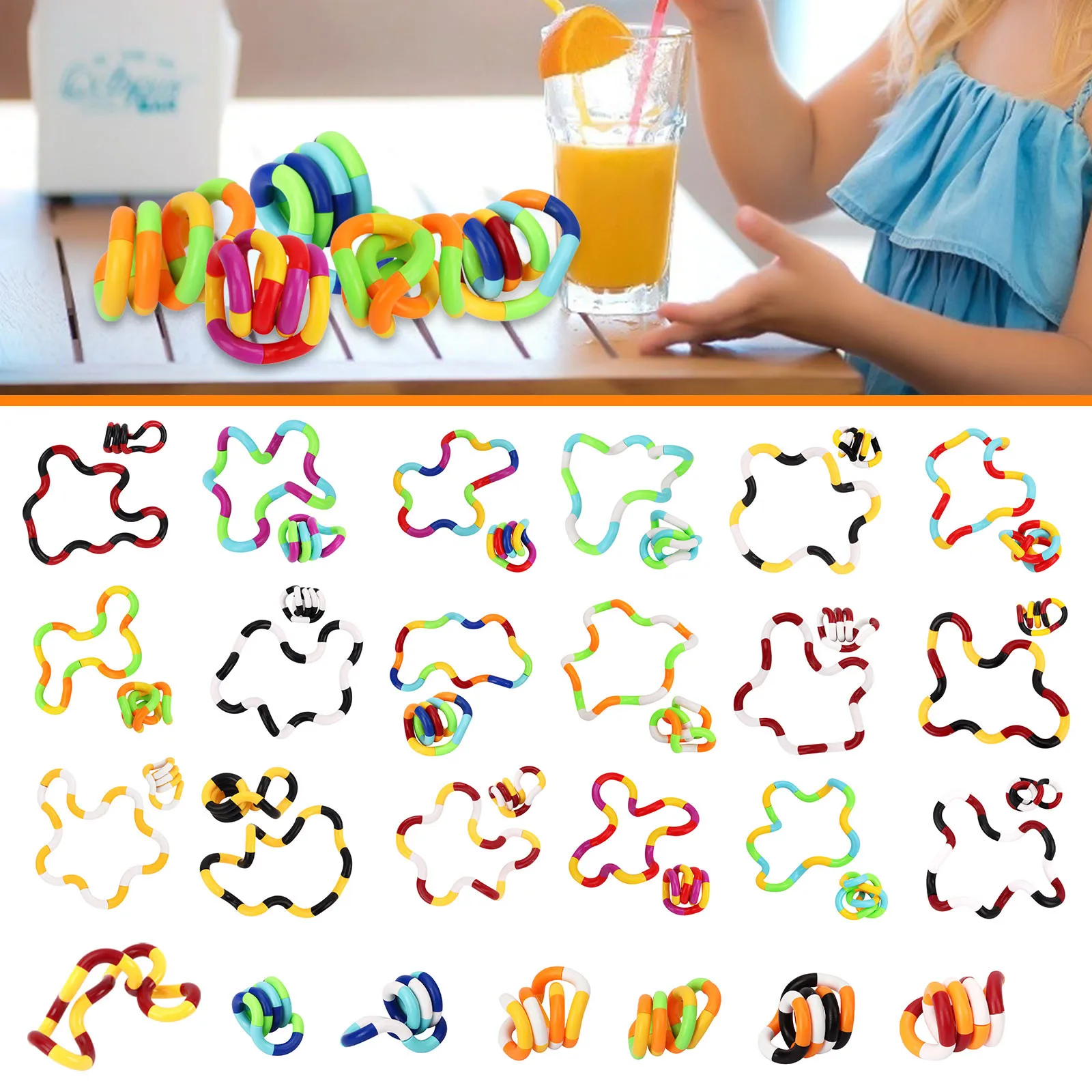 

2021 New Fidget Stress Toy Twisted Decompression Toy Adult Kids Decompression Vent Toy Fidget Toys It Антистресс 2021