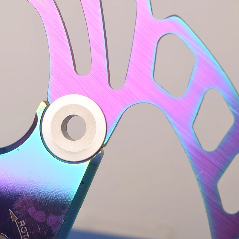 Цветной тормозной диск IIIPRO для горного велосипеда алюминиевый сплав шесть