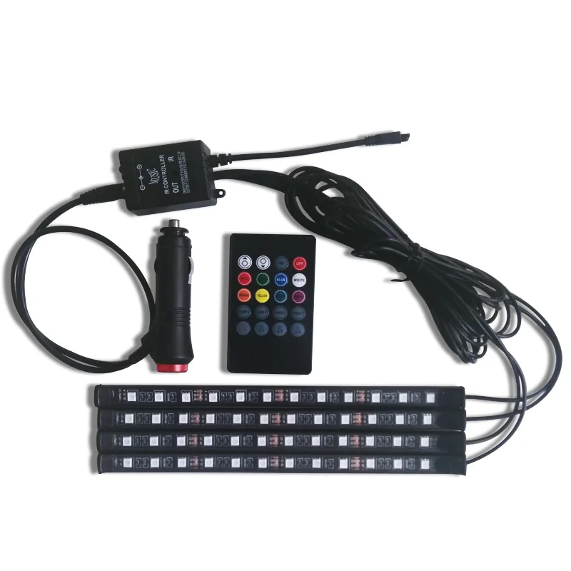 Прямая продажа с завода Автомобильный декоративный светильник 12smd интерьерная