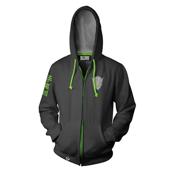 Новые толстовки с капюшоном Genji DV. a Mercy на молнии легкие свободные кофты крутой