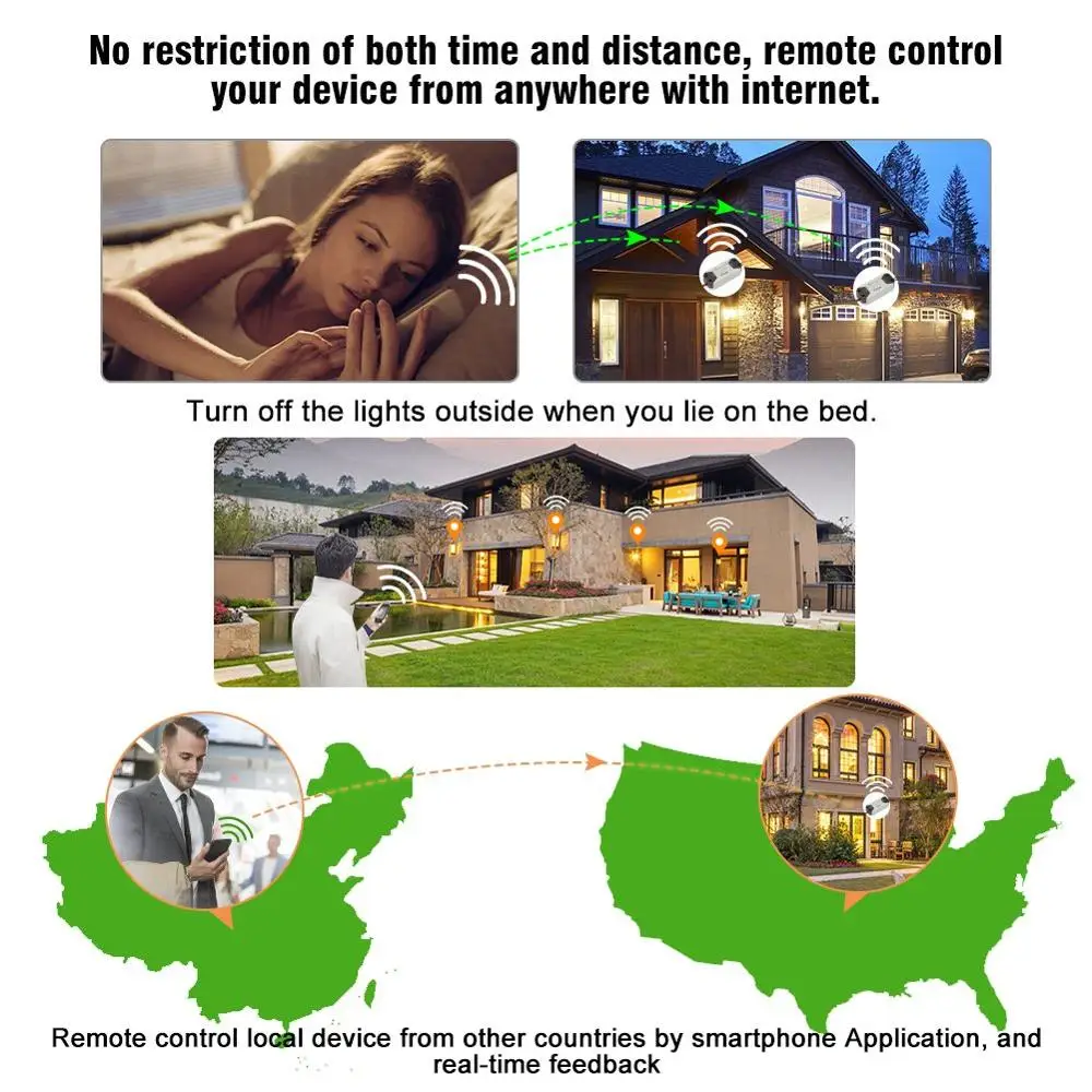 Умный Wi Fi релейный выключатель suolр беспроводной модуль дистанционного
