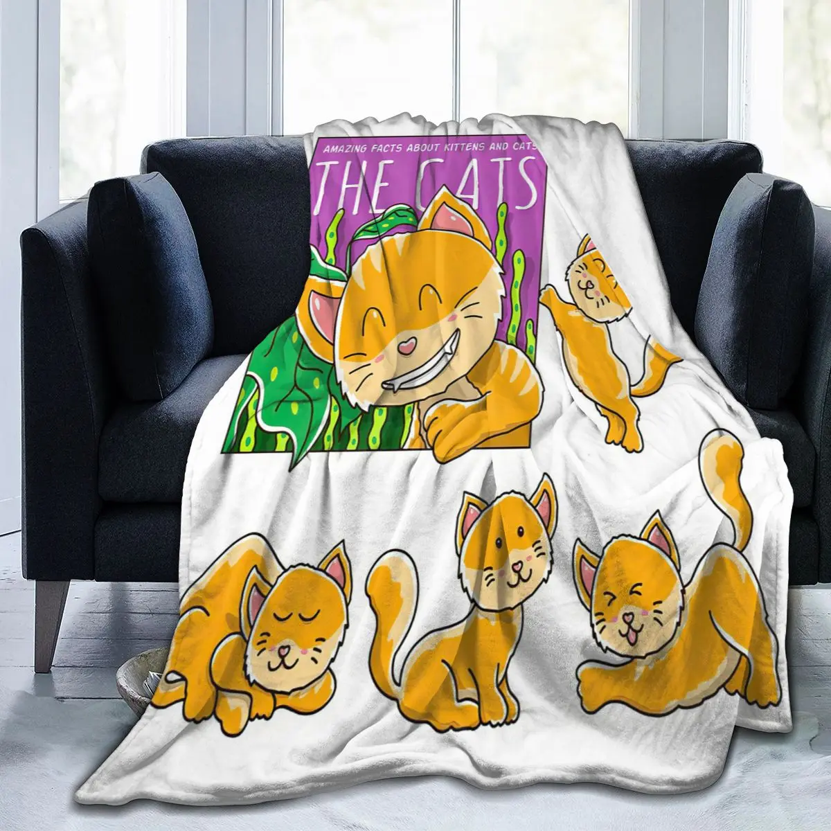 

Super Soft Sofa Blanket Sublimation Cartoon Cartoon Bedding Flannel Played Blanket Bedroom Decor for Children and Adults 22